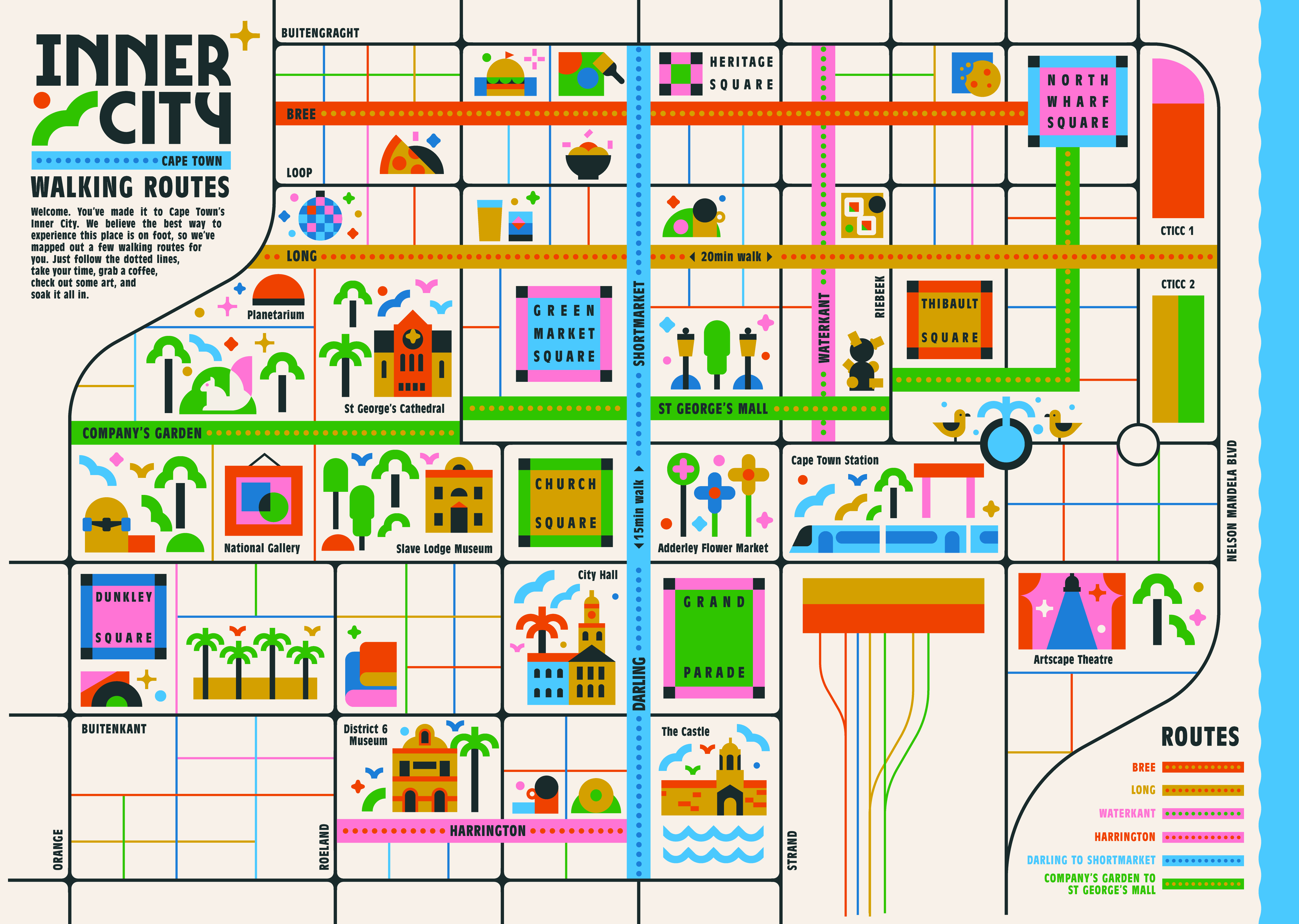 Cape Town CBD rolls out new walking routes | Southern & East African ...