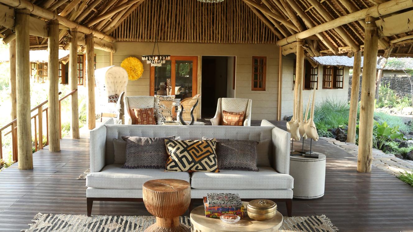 Finch Hattons luxury tented camp in Kenya was designed with a focus on sustainability.