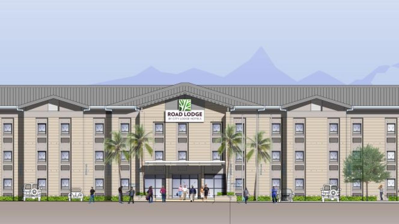 An artists impression of the new Road Lodge Pietermaritzburg. 