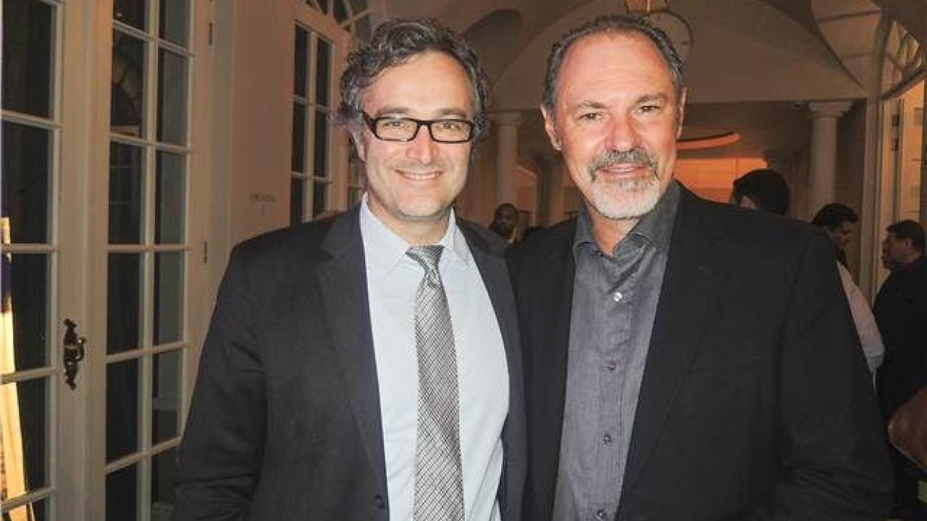 SAA Chief Commercial Officer, Sylvain Bosc, pictured with SATSA CEO, David Frost