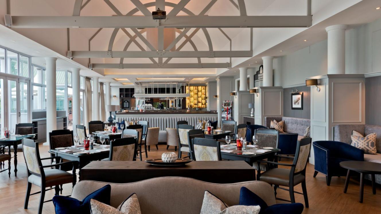 Fancourt Hotel has upgraded its club lounge. 