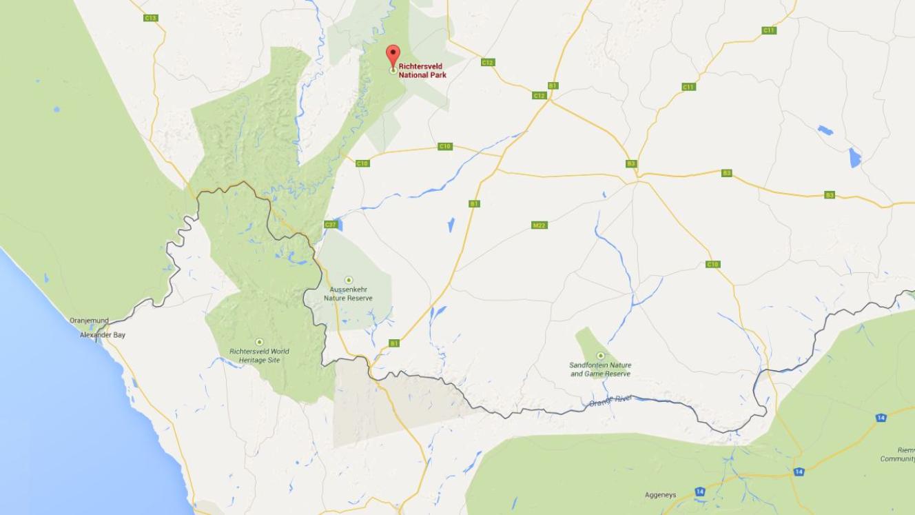 The Richtersveld National Park bordering Namibia is one of the Transfrontier Conservation Areas of which SANParks forms a part.