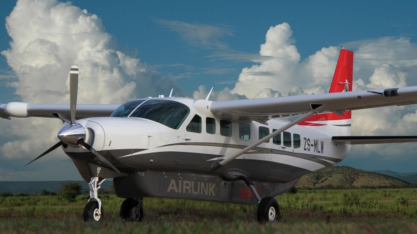 Four new Cessna Grand Caravans have just been delivered to Airlink to operate the shuttle services.