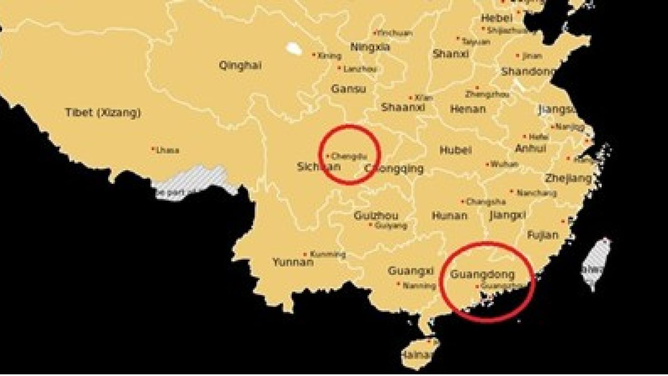 Two new SA visa application centres have opened in Chengdu and Guangzhou, China. 