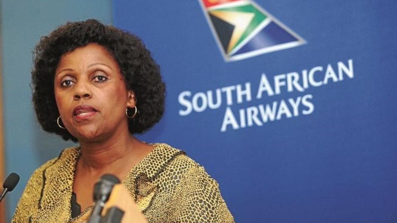SAA chairperson, Dudu Myeni. 