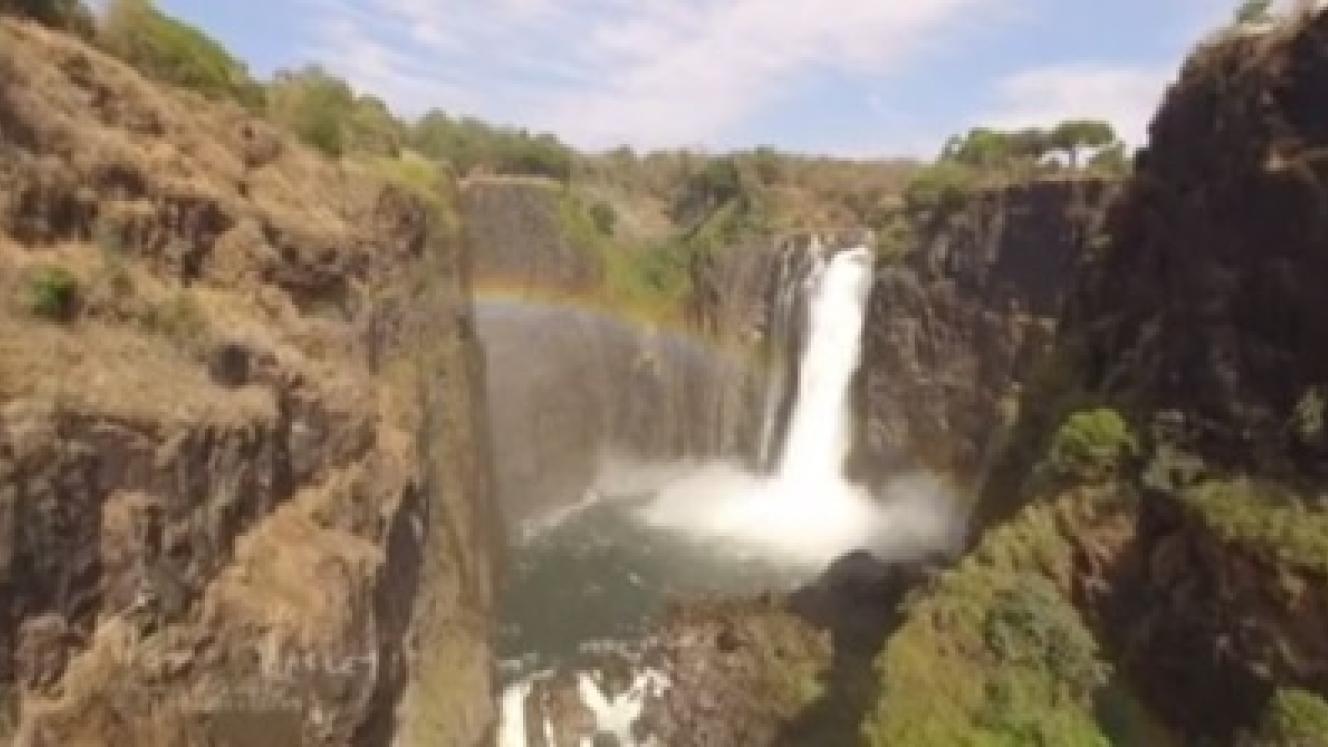 Footage of Victoria Falls was taken by Tom Varley Photography on November 2. 
