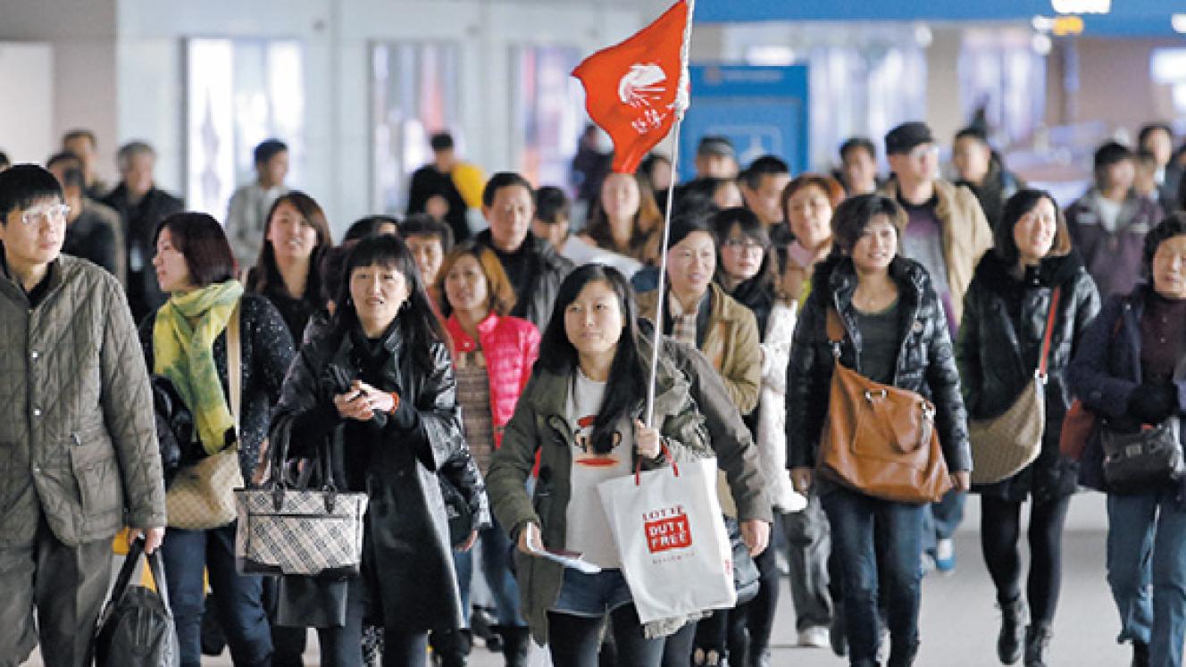 Chinese travellers prefer group travel to FIT. 