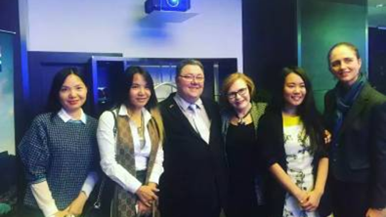 After the event, Ms. Helen Zille, Premier: Western Cape Province and Mr. Bradley Brouwer, President: Asia Pacific, South African Tourism spoke with key trade and business owners.