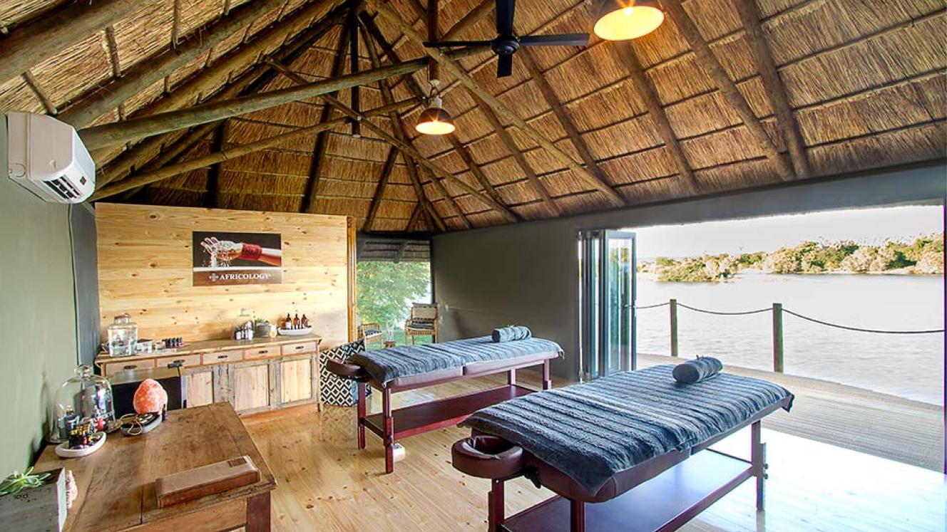Victoria Falls River Lodge has launched a new spa and bar. 