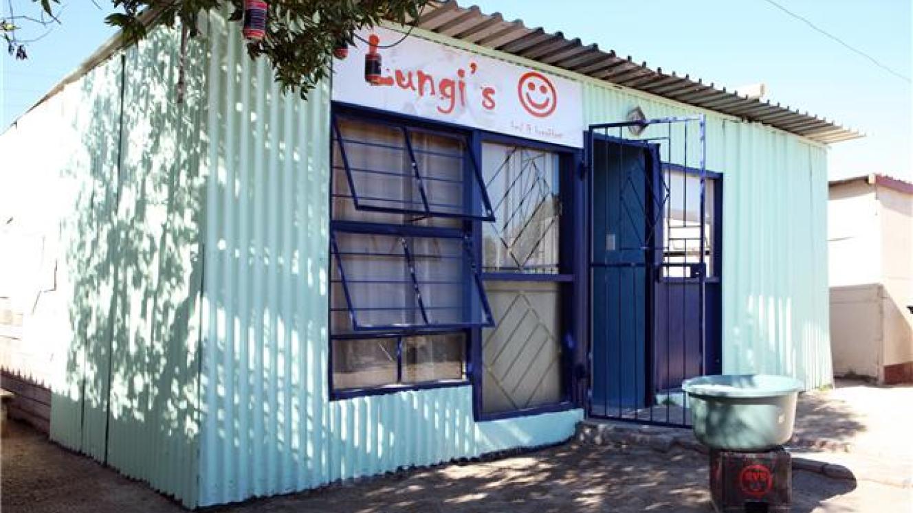 Lungi’s B&B is in Khayelitsha, Cape Town.