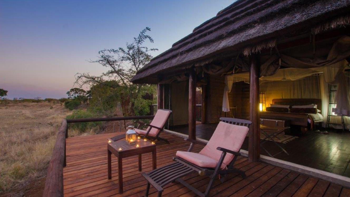 Camp Shawu at Shishangeni. 