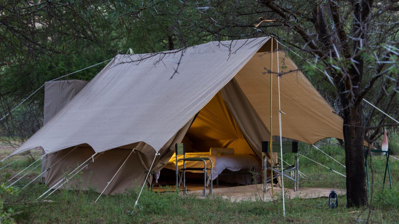 The safari tent is part of Wilderness Explorer’s new ‘add as you go’ accommodation solution.