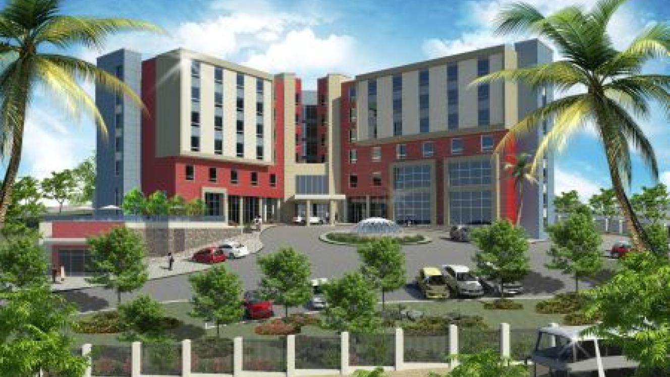 An artist’s impression of the Park Inn by Radisson Kigali, set to open later this year.