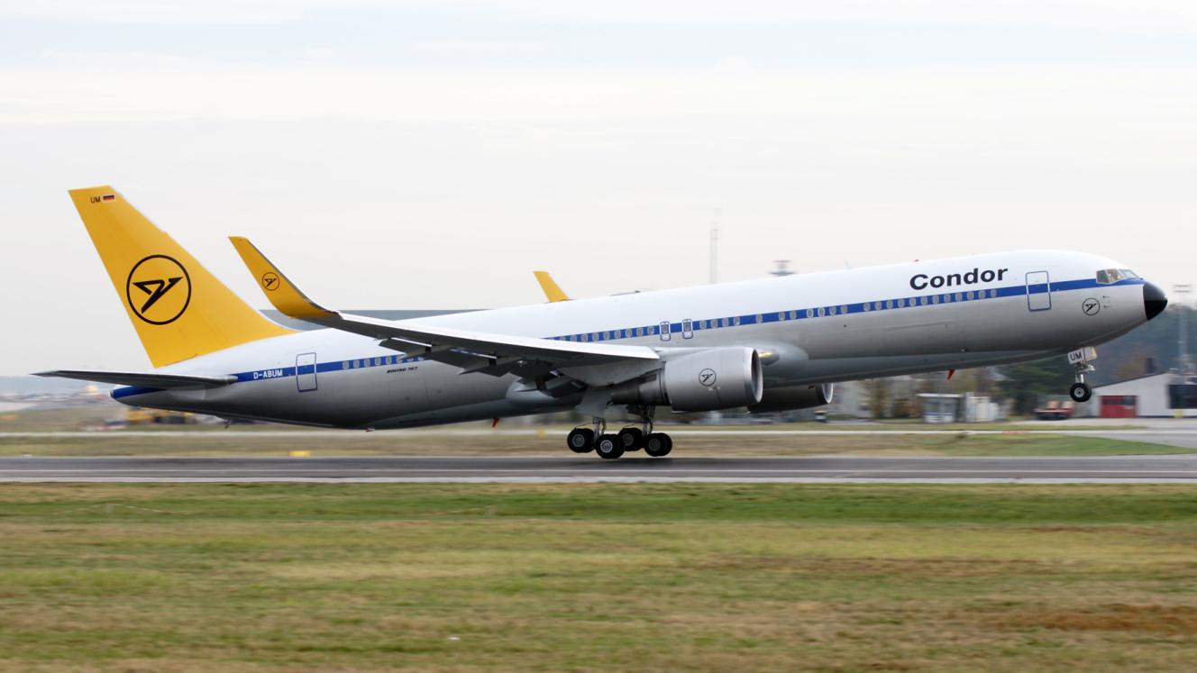 Condor’s Boeing 767-300 now services the Munich-Windhoek service.
