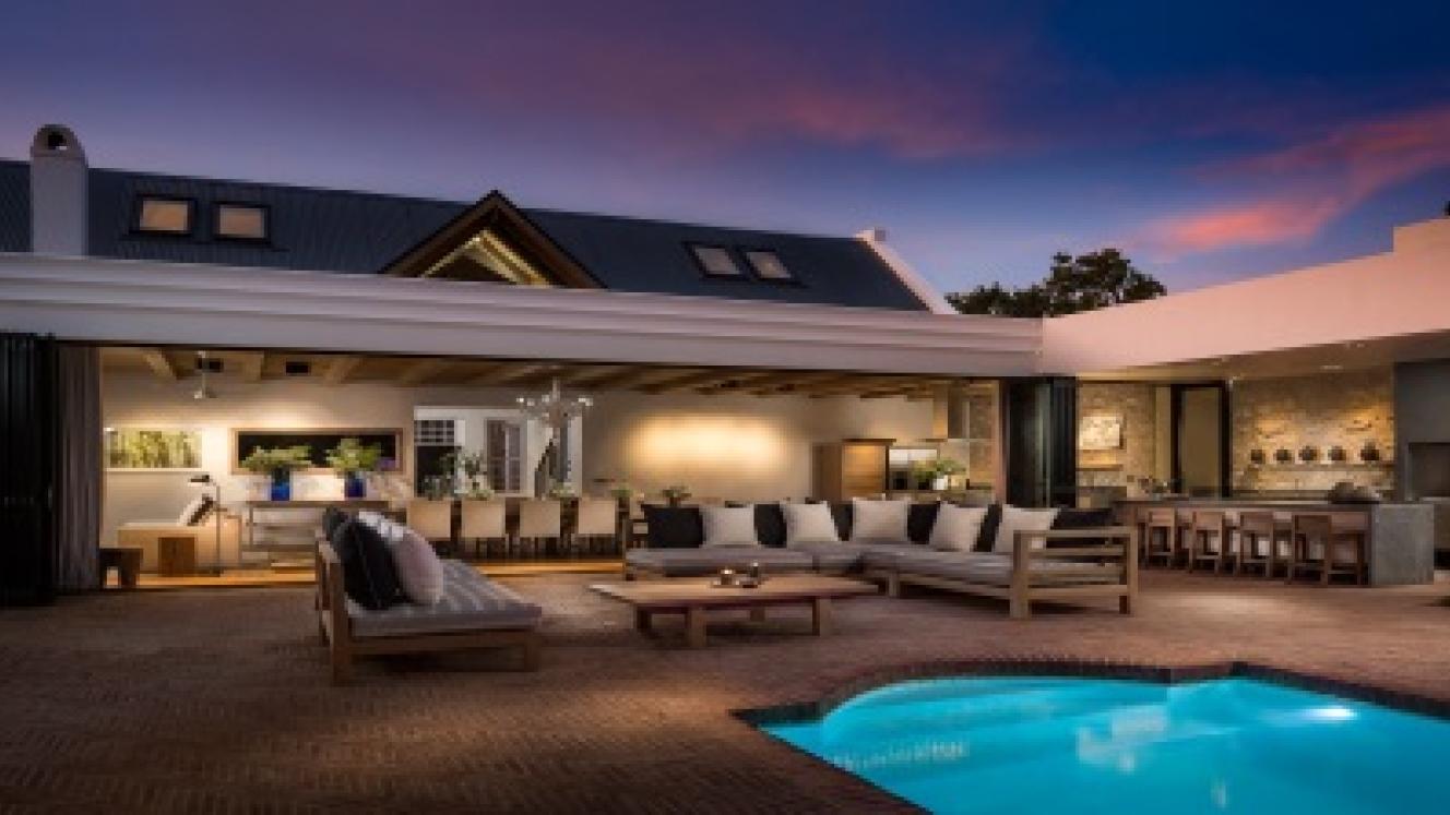 The exclusive Manor House at Mont Rochelle opened in June earlier this year.