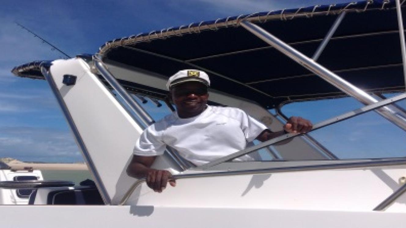 38 foot Supercat Catamaran boat able to accommodate 12 guests.