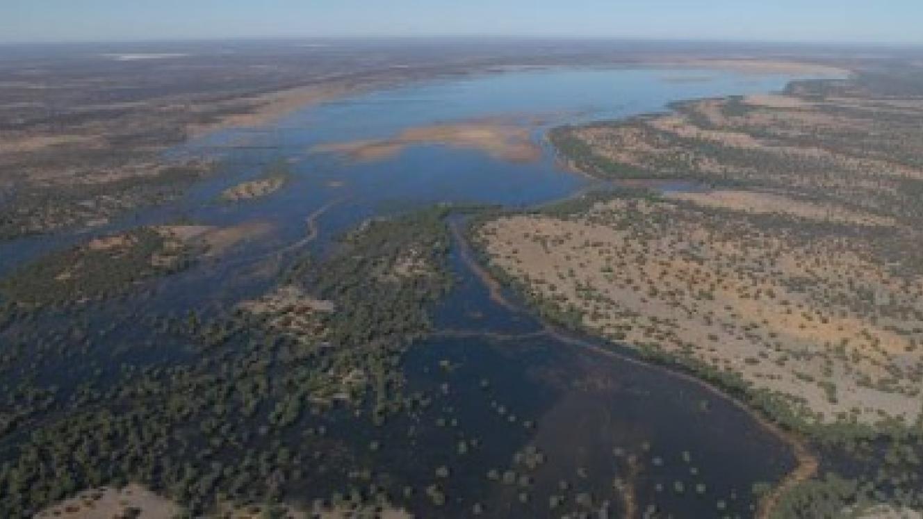 Lake Ngami is set to be developed next year. Credit H Oake
