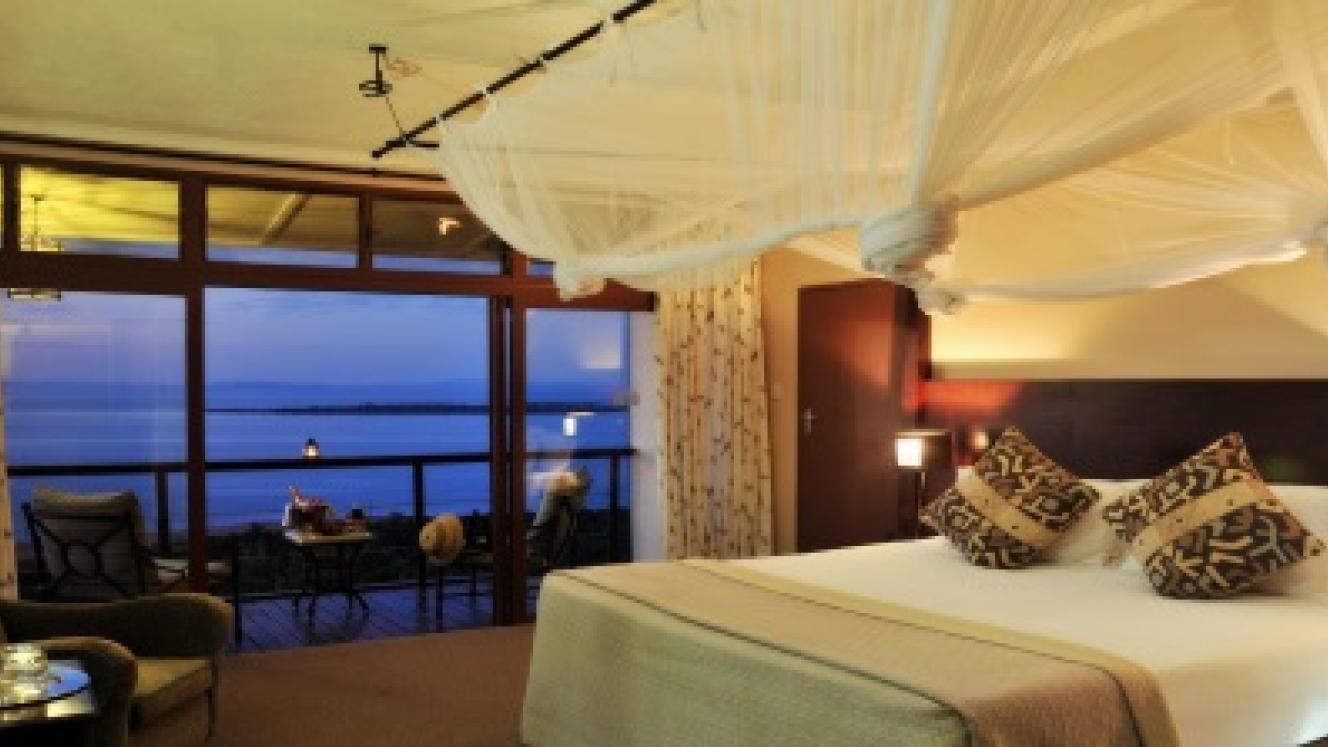 Bumi Hills Safari Lodge has 10 premium rooms with views of Lake Kariba.