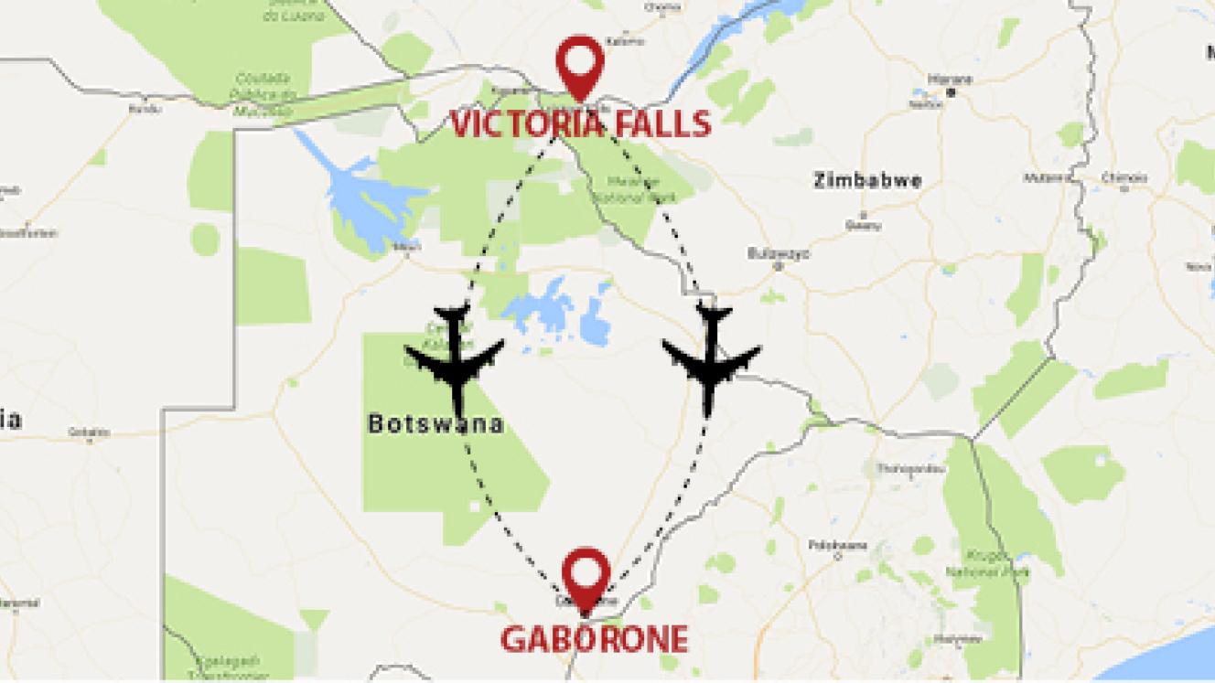  A new route to Victoria Falls in Zimbabwe will connect the destination with Botswana.