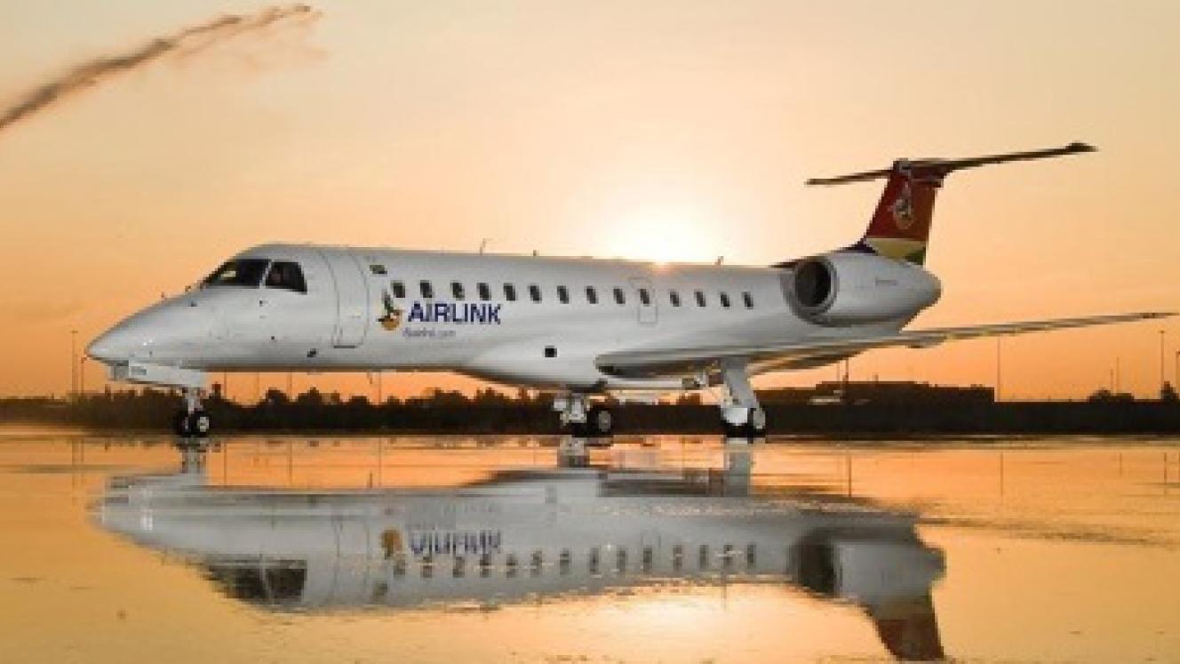 Airlink will launch a new route between Pietermaritzburg an Cape Town using the Embraer 135.