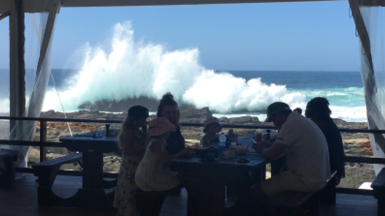 The Cattle Baron Seafood & Grill Bistro in the Tsitsikamma National Park.