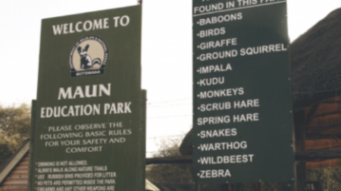 Maun Educational Park has been earmarked for further tourism development.