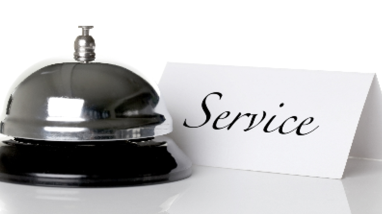  27% of respondents said the quality of the service offered at a hotel determined whether a booking was made