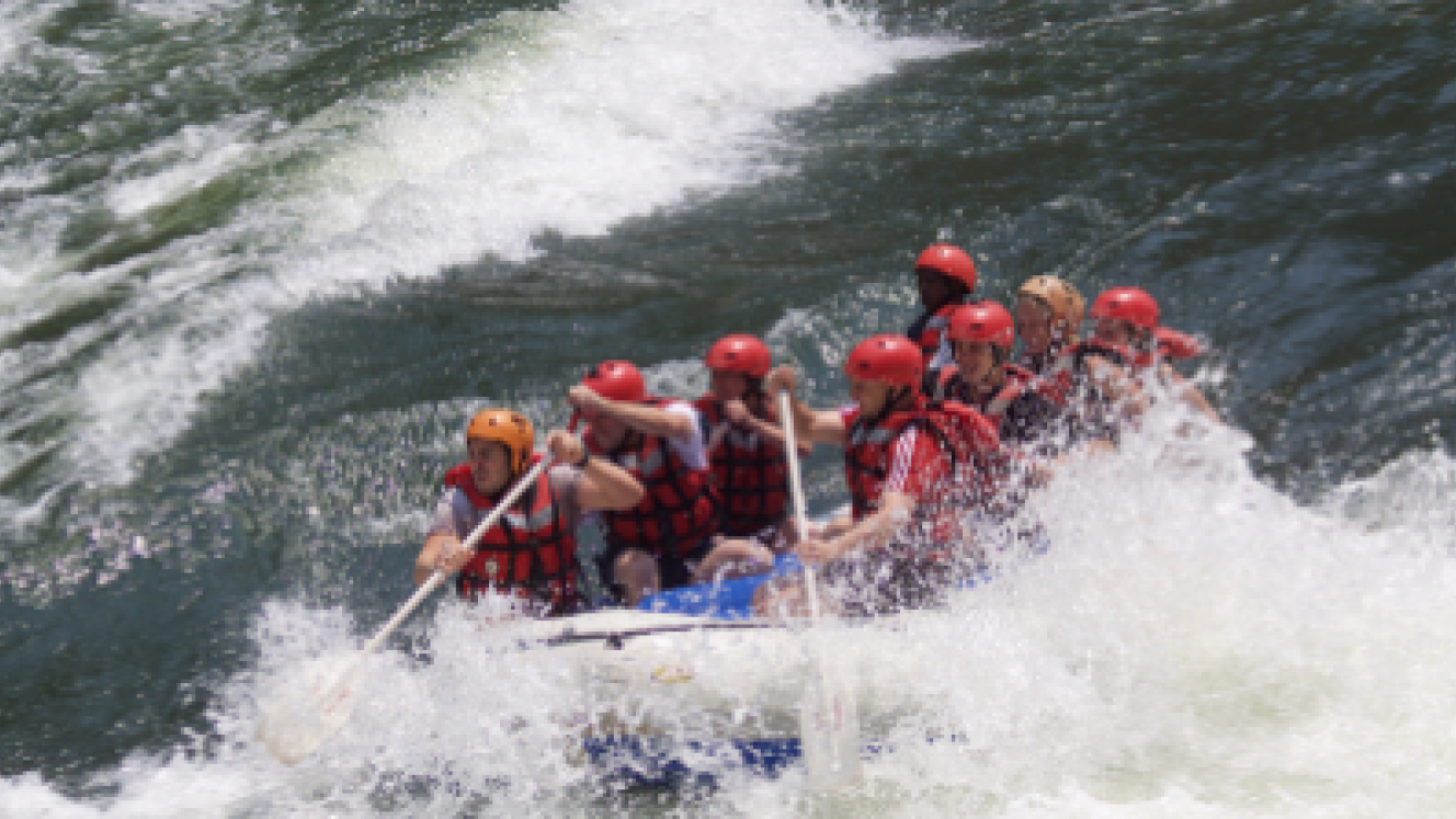 Wild Horizons closes white water rafting and Livingstone Island due to the high water levels of the Zambezi.