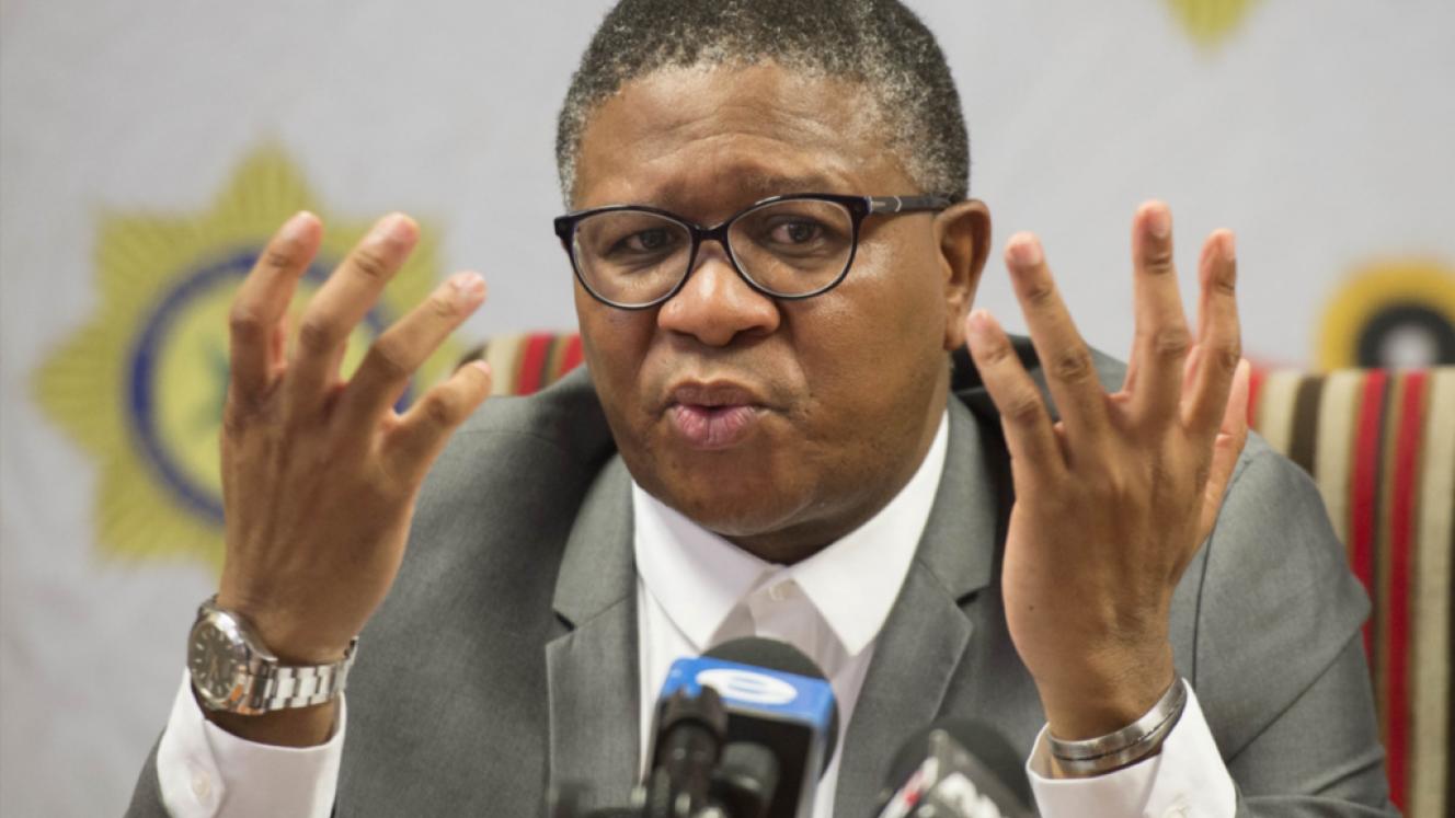 Police Minister, Fikile Mbalula, spoke at a conference regarding the increase of crime at OR Tambo.