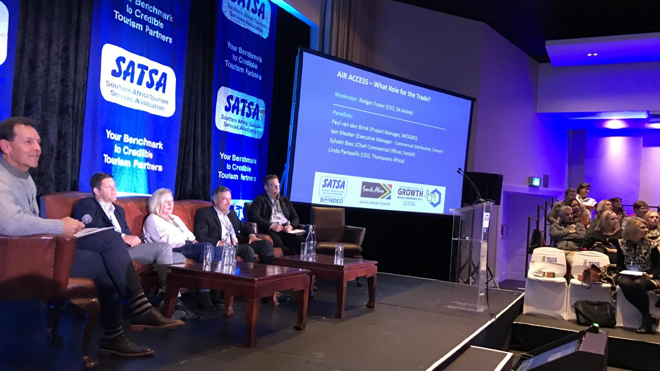 Airlift panel discussion at Satsa’s Conference at Spier.