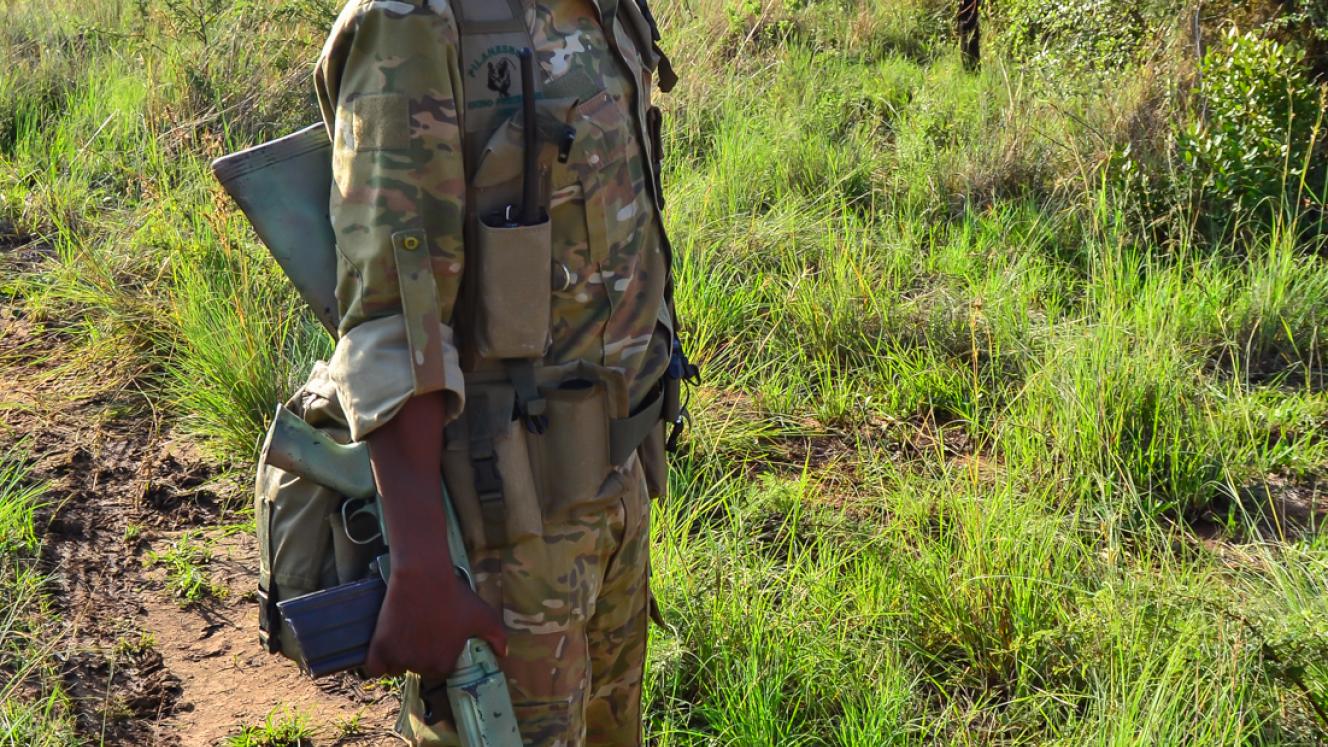 A Game ranger in the Pilanesberg Game Reserve. Photo credit Candice Wagener