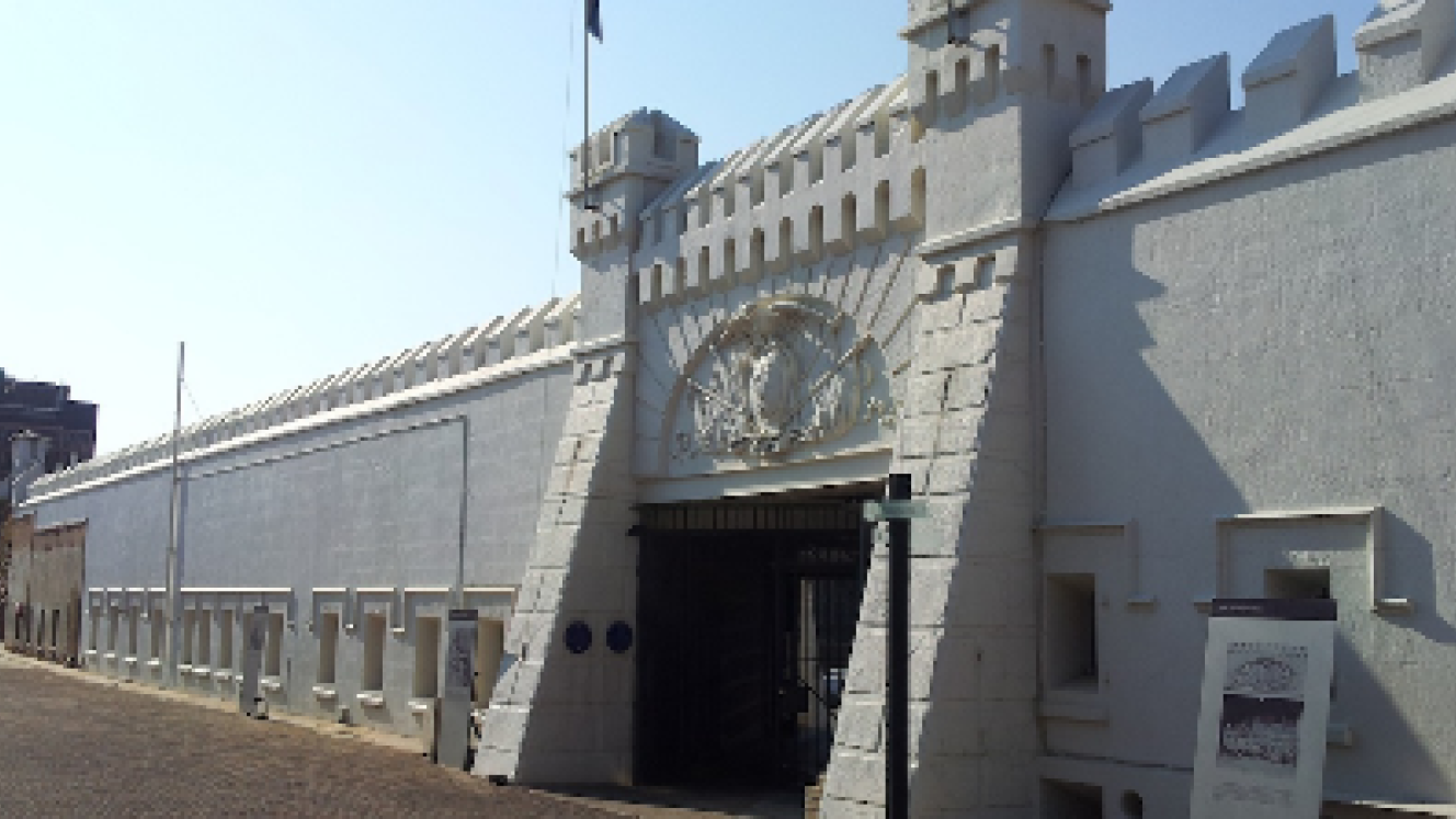 Constitution Hill in Johannesburg.