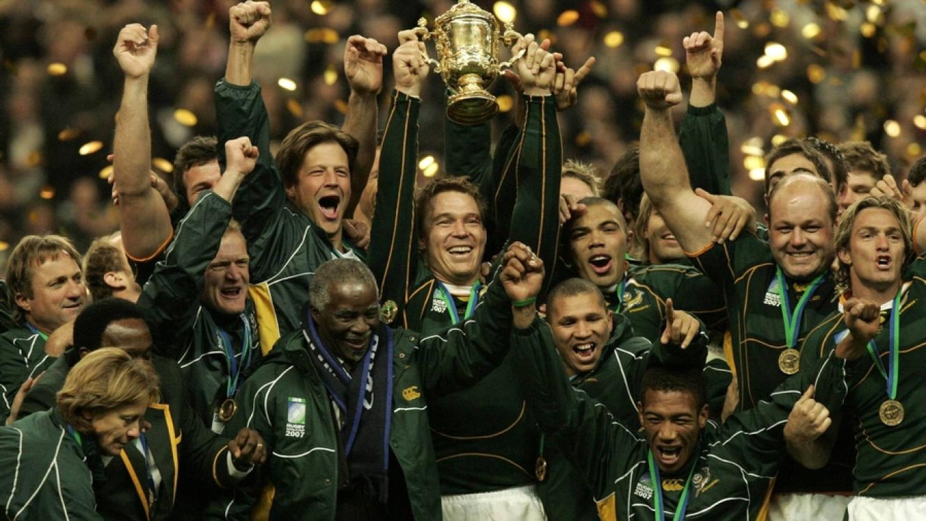 Ramaphosa says the 1995 RWC cemented bonds and hopes to use the RWC in 2023 to unite the world.