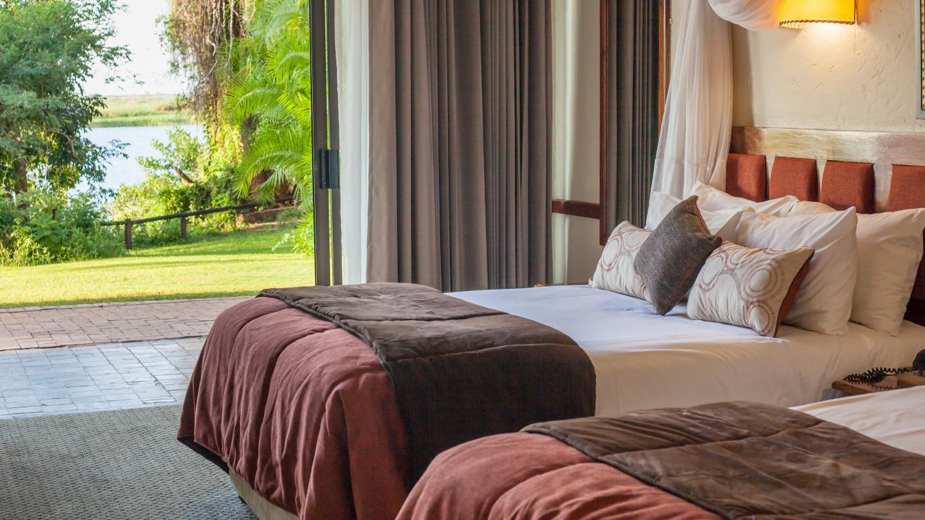 River rooms have been upgraded with new air-conditioning, carpets, beds and a completely new bathroom.