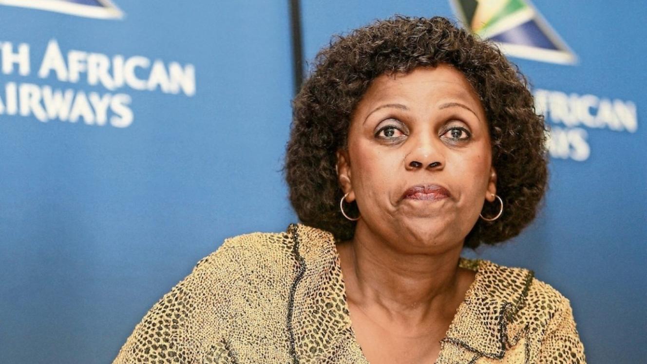 Dudu Myeni has been given the axe as SAA Chair. 