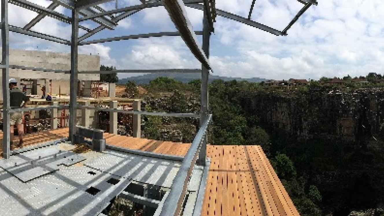 The Graskop Gorge lift is one of two in the world.
