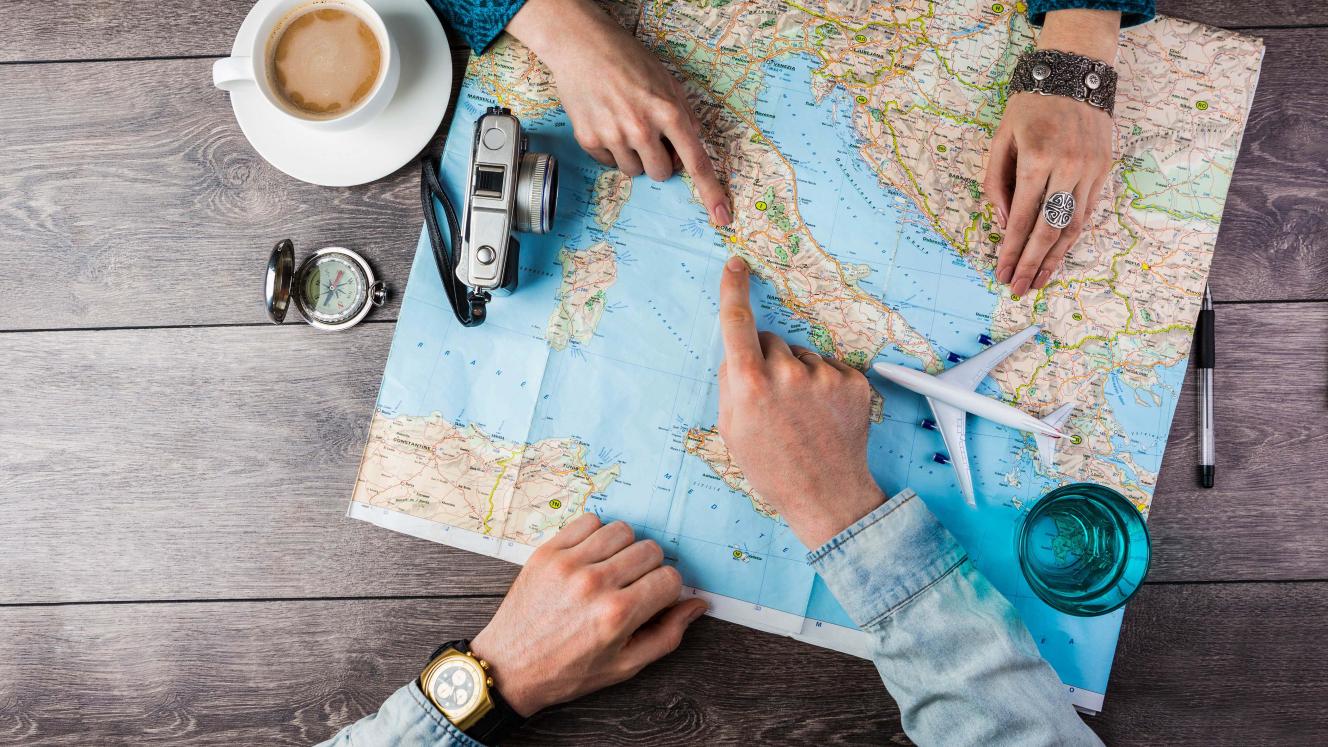 59% of travellers begin researching their next trip between one and three months before departure