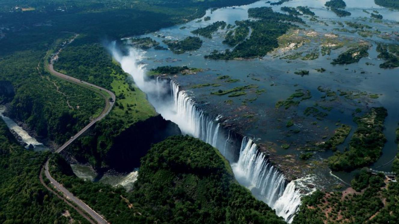 A $13 million mall is being built at Victoria Falls. 