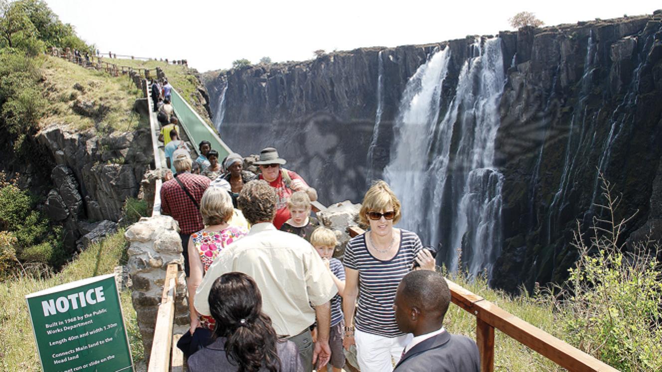 Growth in tourism to Victoria Falls is increasing after the change in government. 
