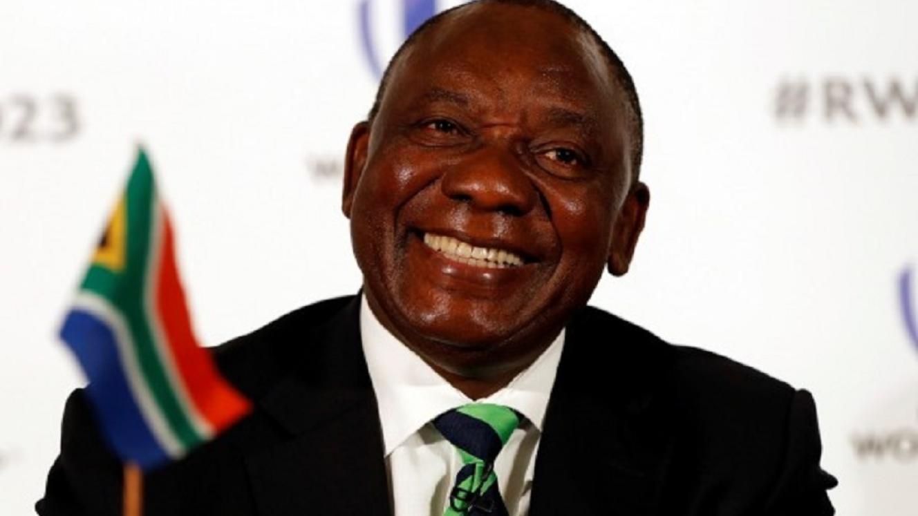 South Africa's new President, Cyril Ramaphosa. 