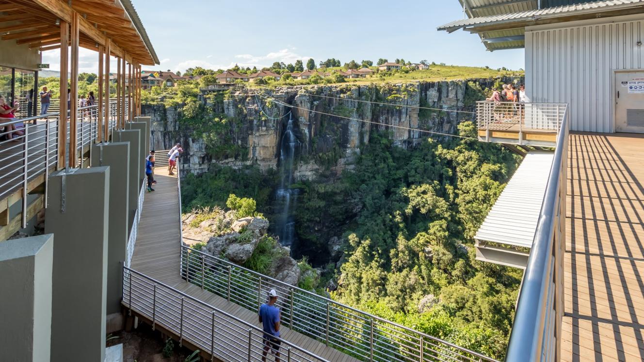 The Graskop Gorge Lift is the first viewing lift in Africa.