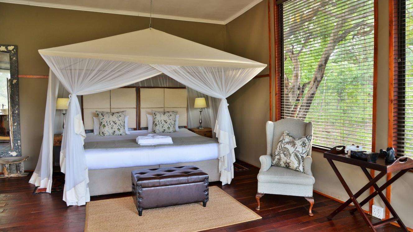 Generous views from the Khulu Retreat bedroom.