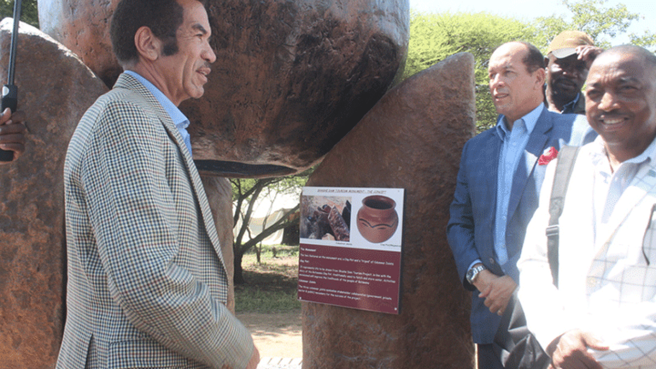 Botswana's Shashe Dam ignites opportunity for tourism business. Image courtesy of The Voice, Botswana.