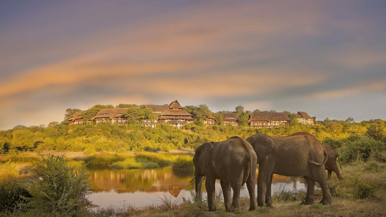A new fitness room and pool deck set for Victoria Falls Safari Lodge.