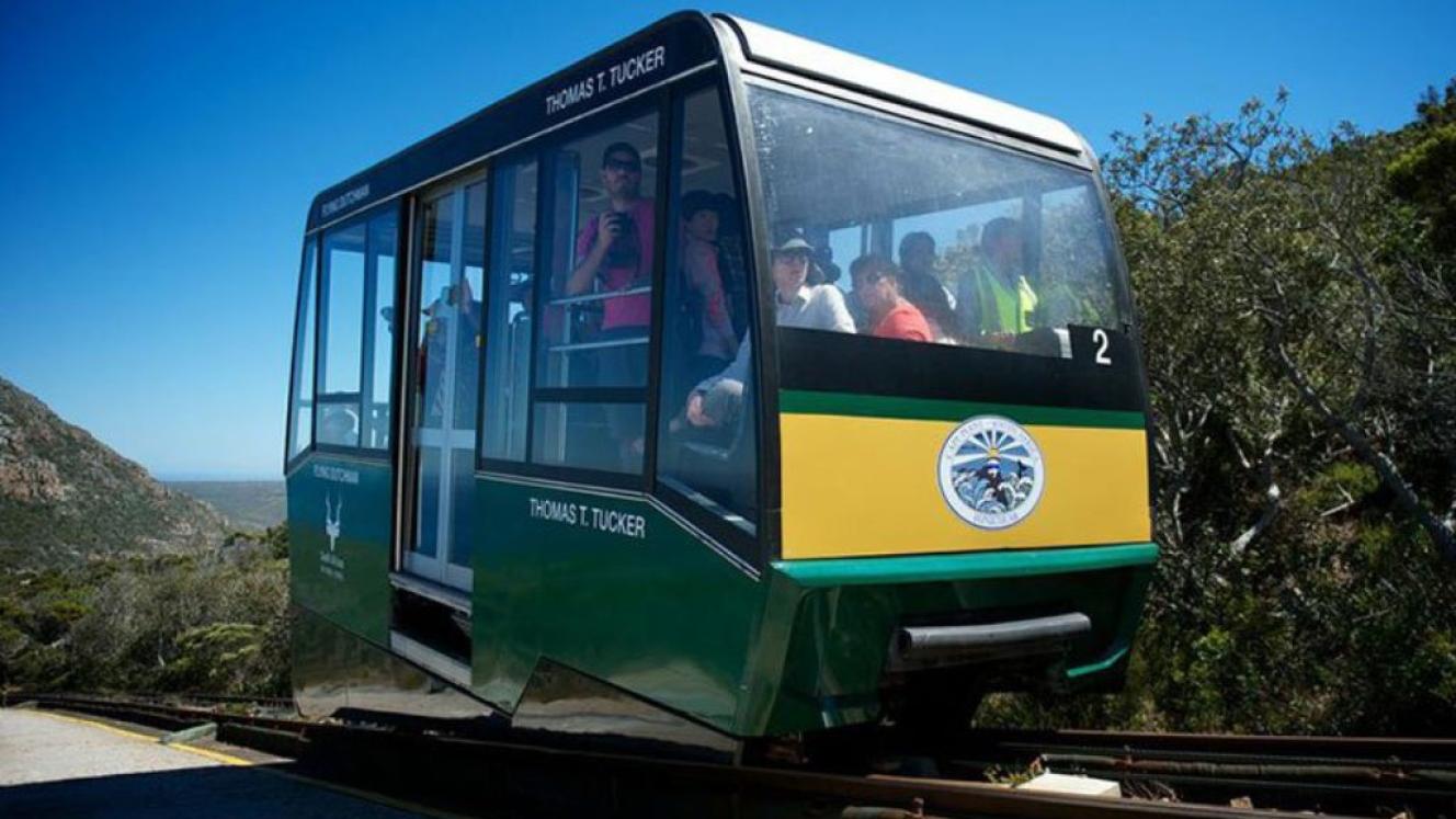 The Cape Point funicular is currently not operating.