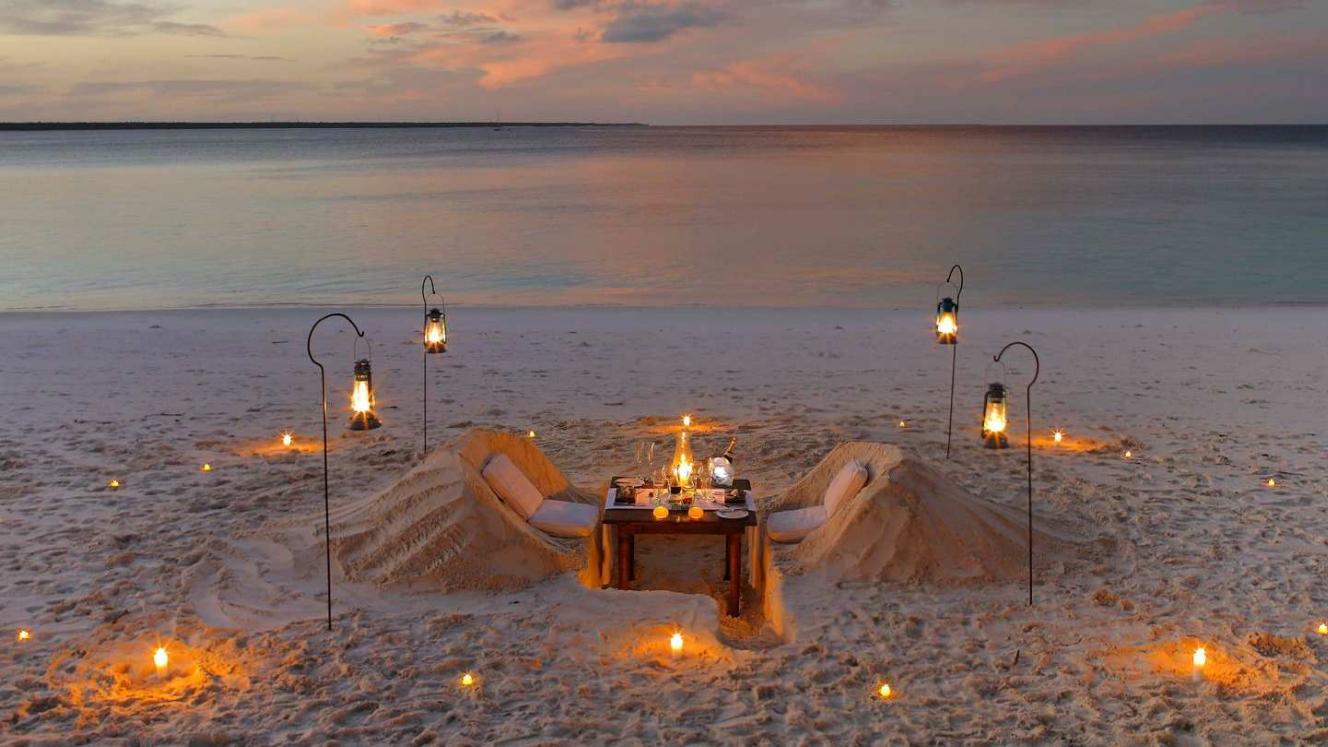 Escape on a romantic getaway. Image courtesy of &Beyond.