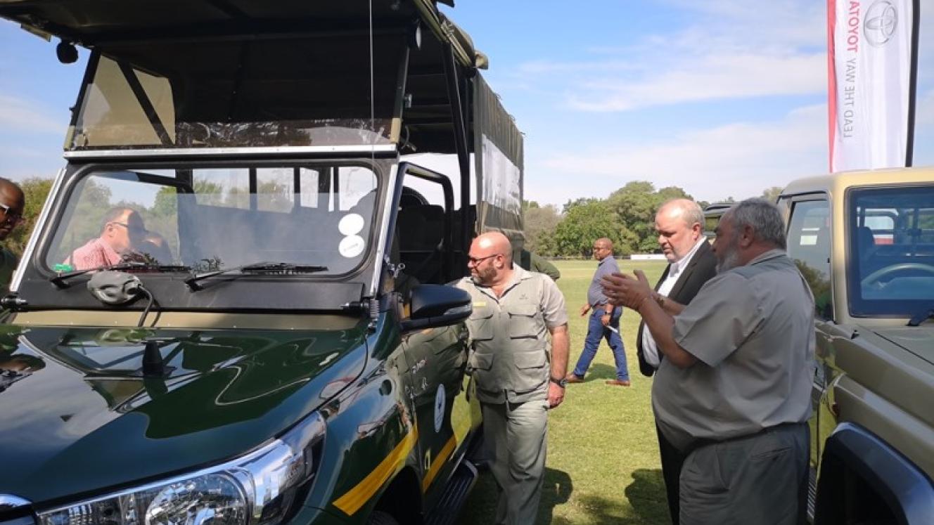 Kruger National Park receives new vehicle fleet.