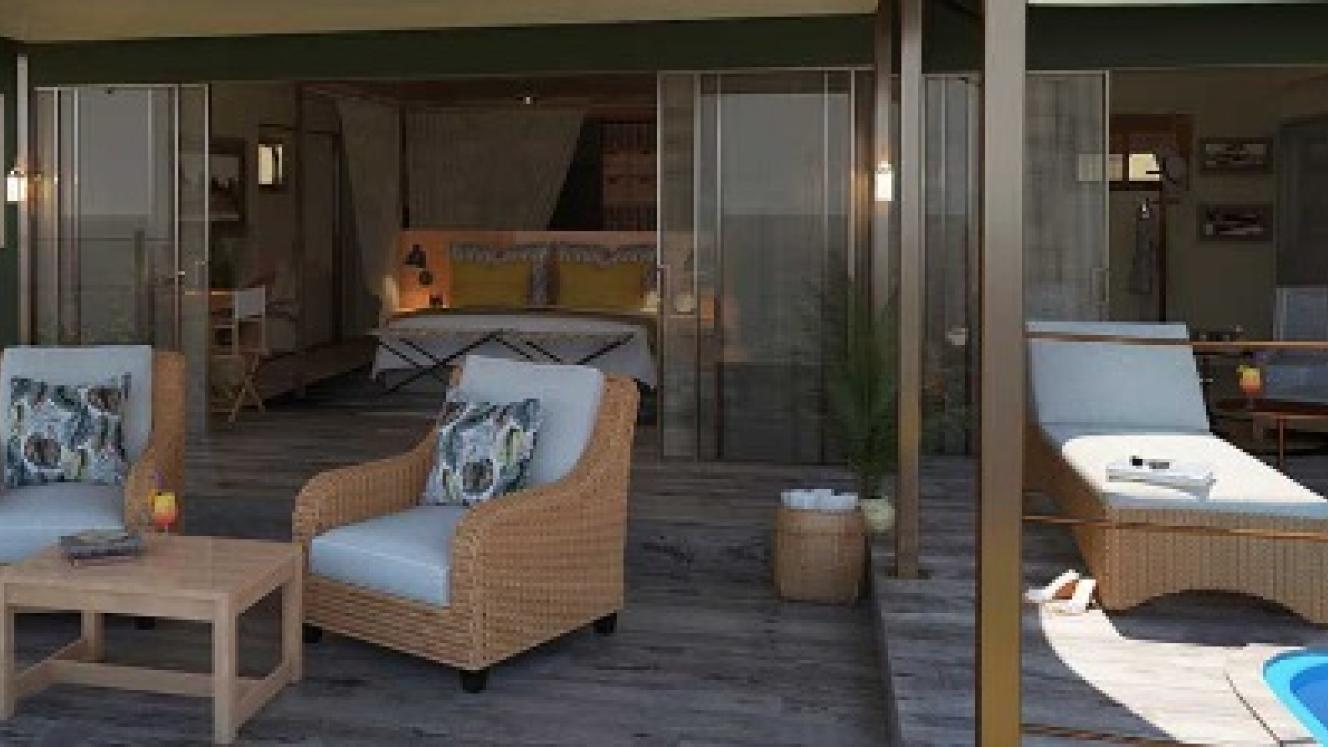 Old Drift Lodge on the banks of the Zambezi recently opened its doors.  