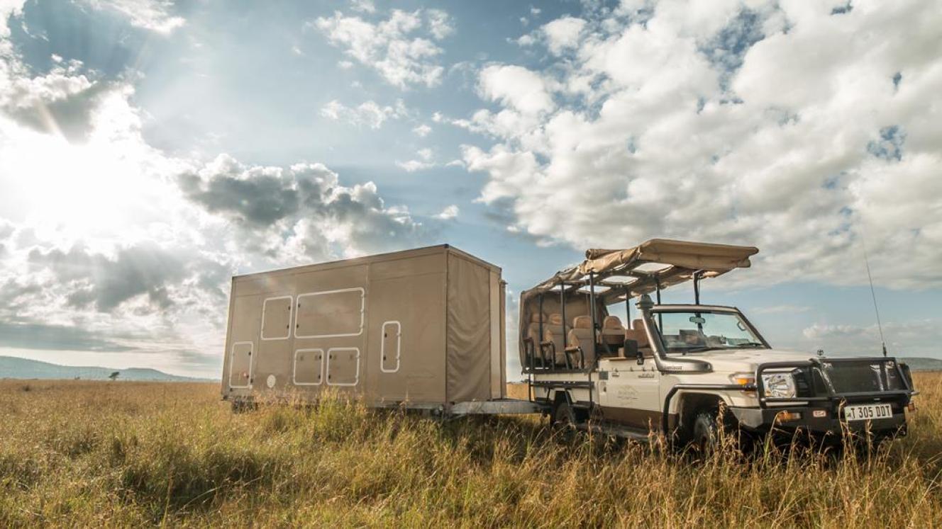 Roving Bushtops sets up camp for the best game-viewing experience.