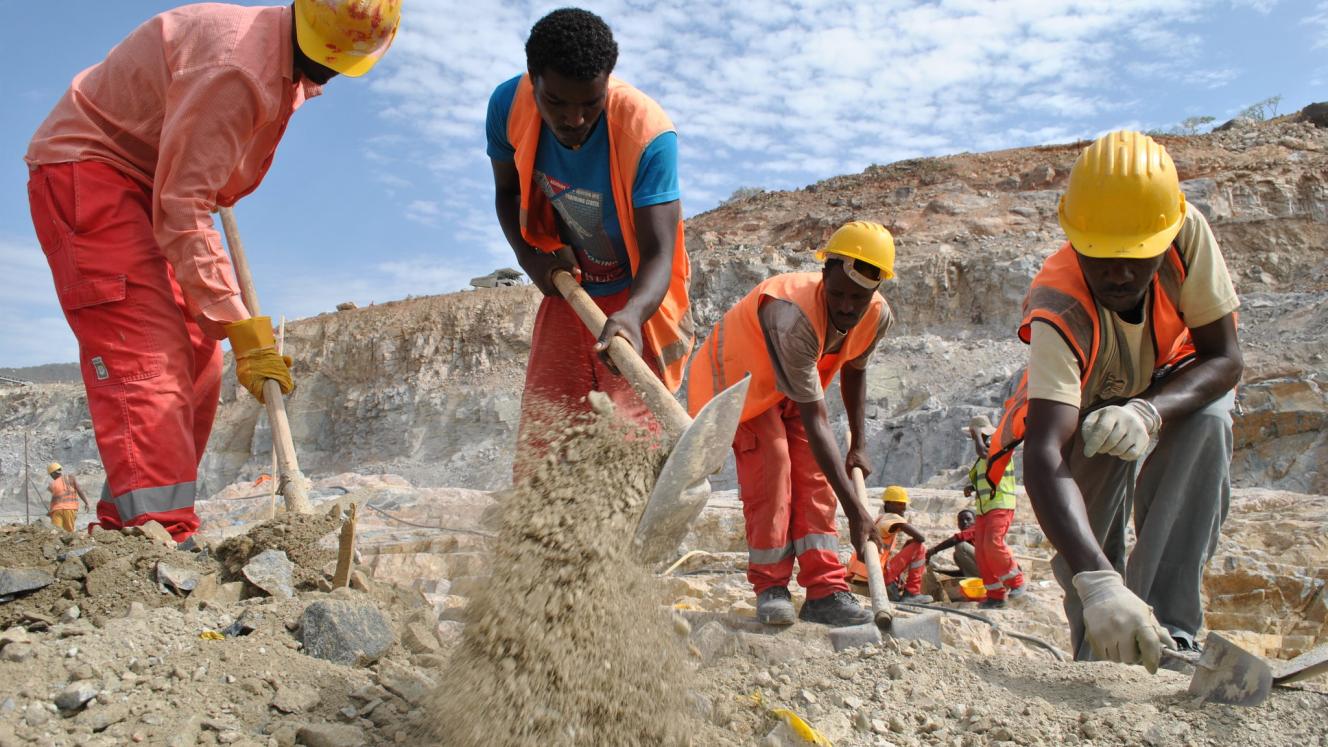 A new hotel is being built in Debre Werq.